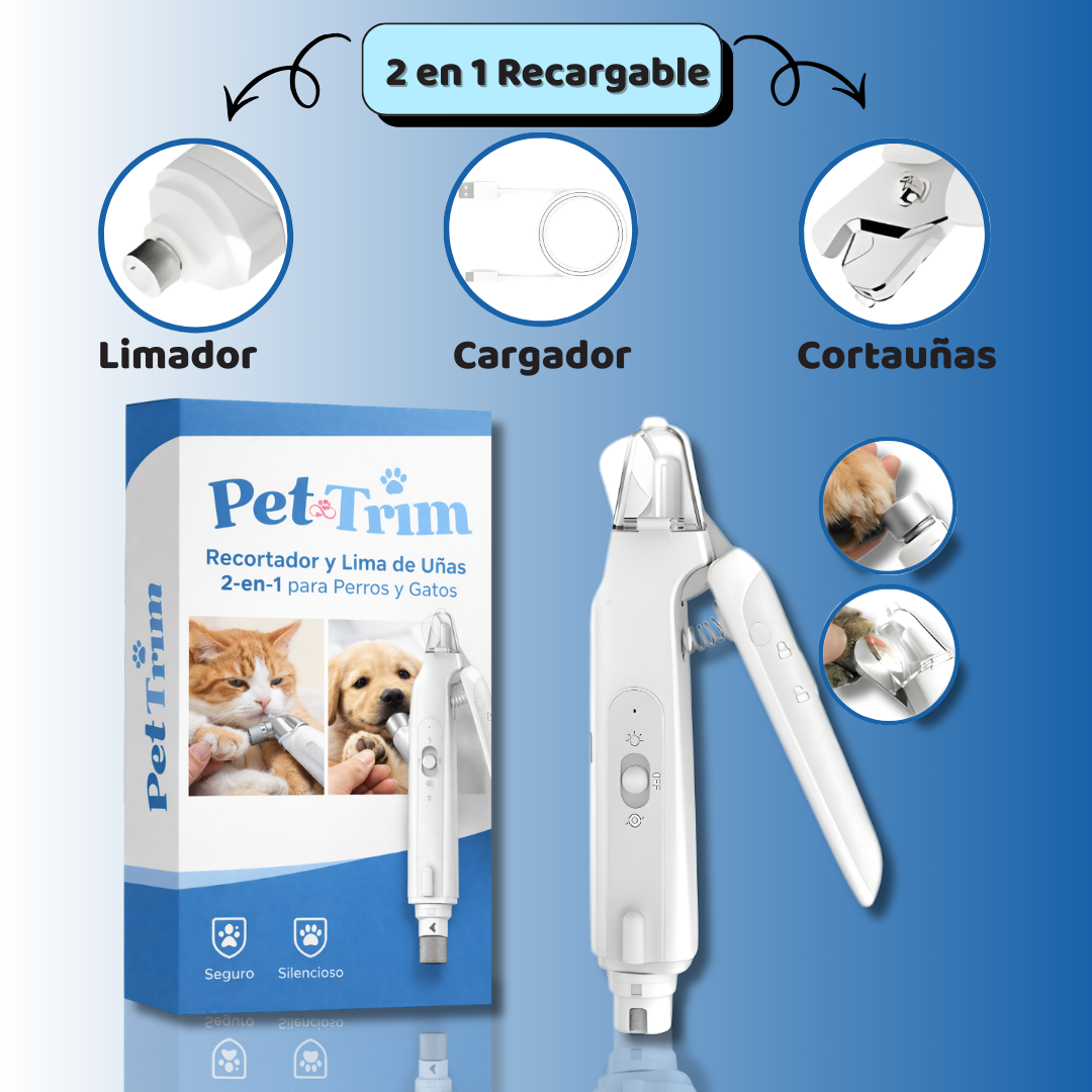 PetTrim™ – Corte seguro y silencioso