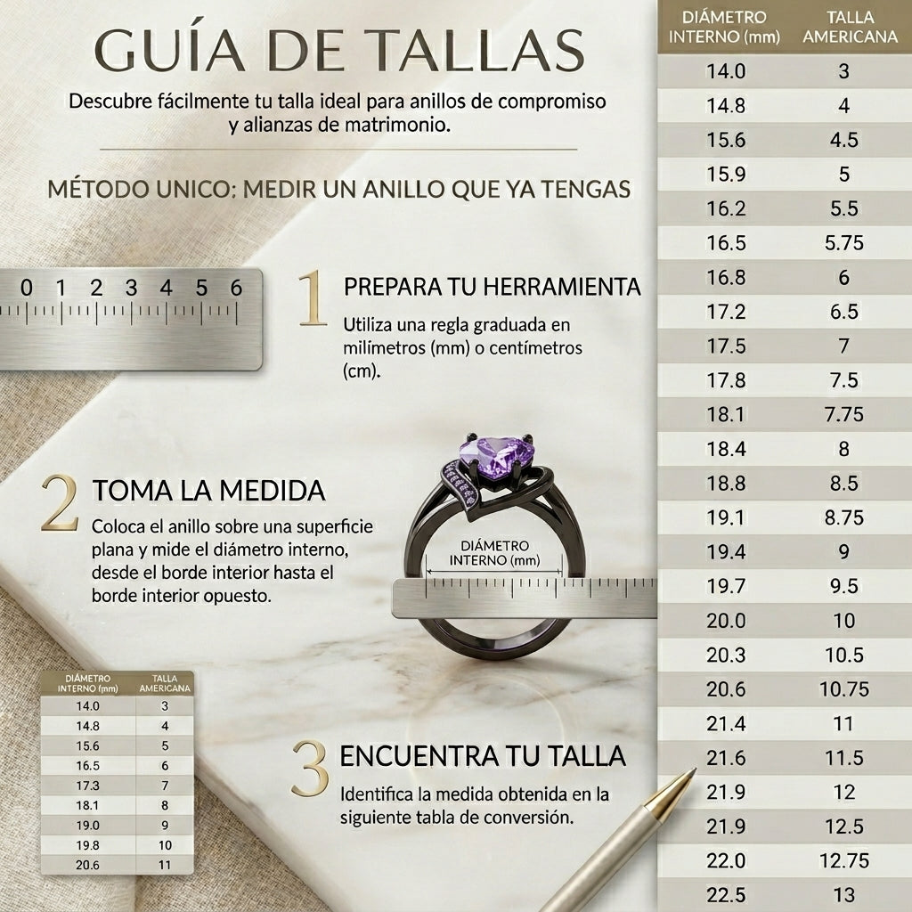 Royal Rings™ Anillos de Promesa Eterna