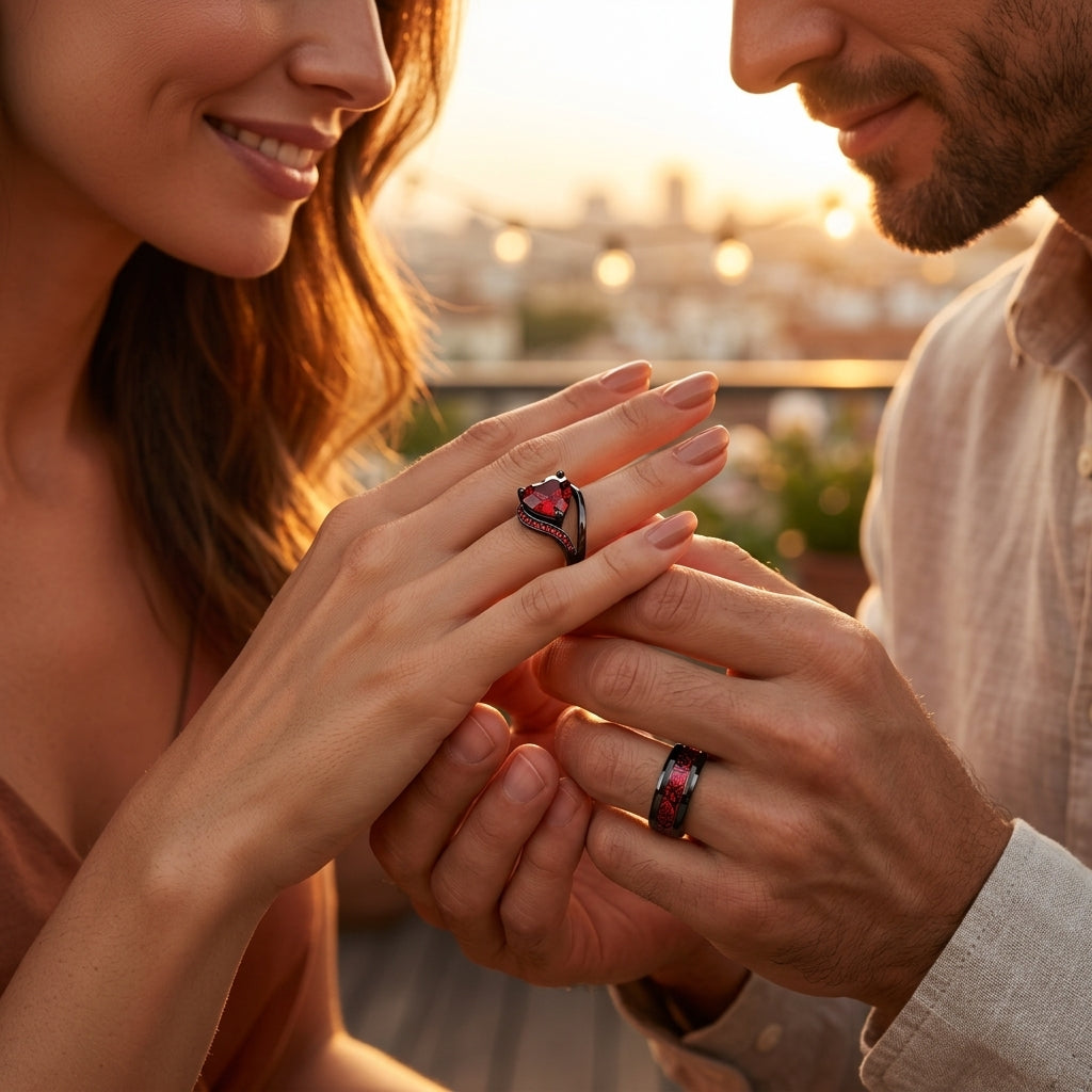 Royal Rings™ Anillos de Promesa Eterna