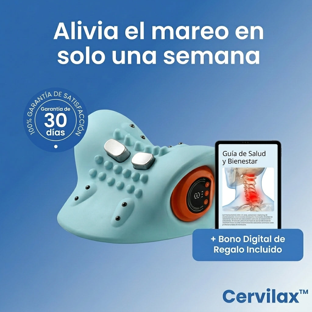 Cervilax™ – Masajeador Cervical 4 en 1