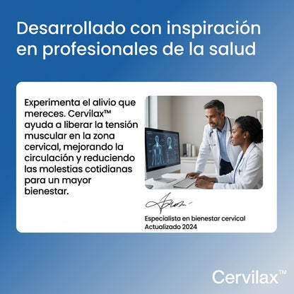 Cervilax™ – Masajeador Cervical 4 en 1